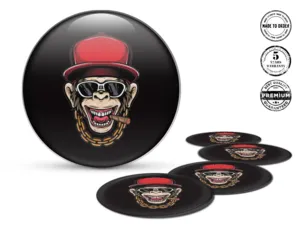 Resin Domed Stickers Speed Core